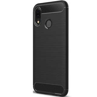 Silikonový kryt (obal) pre Huawei Y7 2019 Carbon