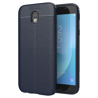 Silikonový kryt pre Samsung Galaxy J3 2017 Litchi modré