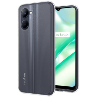 Silikónový kryt pre Realme C33 - priesvitný