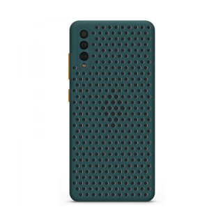 Silikónový kryt pre Samsung Galaxy A70 - BREATH zelený
