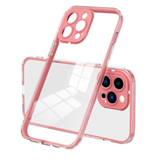 FRAME Zadný kryt pre Apple iPhone 15 Pro Max - ružový