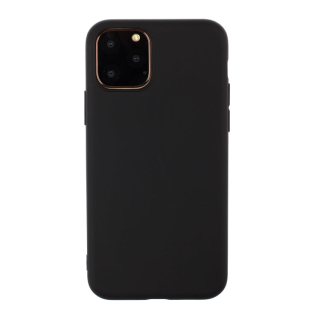 MATT Silikónový obal pre Apple iPhone 15 Pro Max - čierny