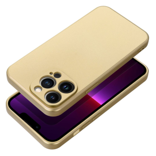 METALICKÉ puzdro Apple iPhone 16 zlaté